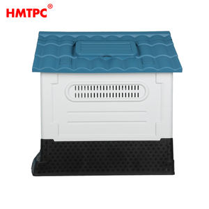 Haute qualité <span class=keywords><strong>Durable</strong></span> étanche respirant en plastique chien chenil confortable imprimé Animal grand lit pour animaux de compagnie lavable boîte amovible chats - Product Image 3