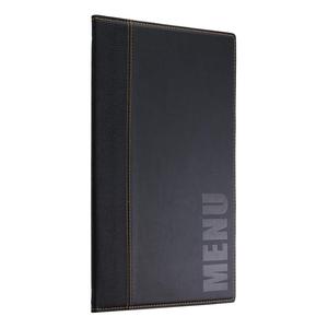 餐厅菜单封面，Segarty 8页双视图菜单支架，带透明亚克力床单，酒单皮革封面，饮料， - Product Image 6