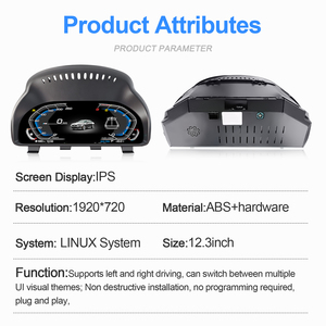 Velocímetro con Pantalla LCD de 12.3 Pulgadas con Sistema Linux NaviHua para BMW Serie 5, Serie 6, Serie 7 - Product Image 3