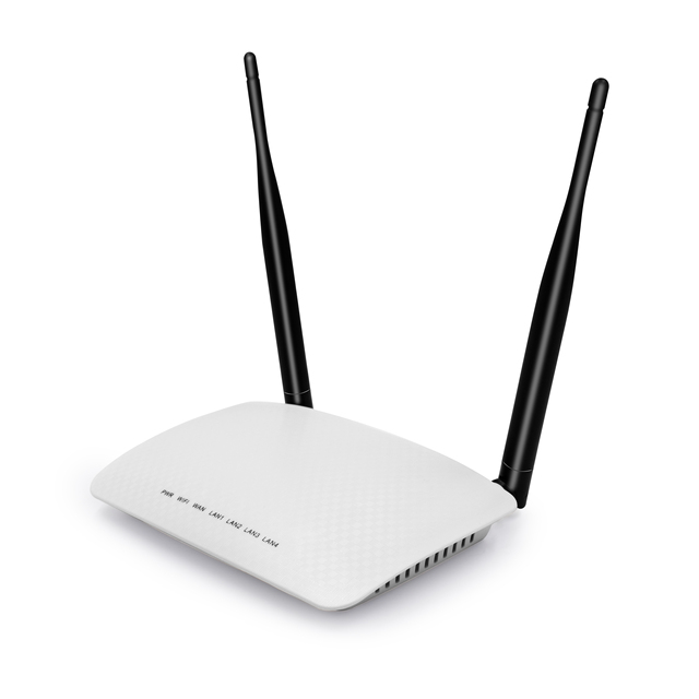 Factory OEM ODM OPENWRT 2.4GHZ 300Mbps Wireless Wifi Router with 2*5 Dbi External Antenna