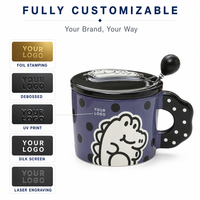 Tasse à thé à motif dinosaure de qualité supérieure pour cadeau d'anniversaire de fille, service OEM, prix de gros, vente en gros