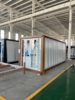 Maison conteneur à prix d'usine, maison modulaire préfabriquée pliable de 20 pieds, petite maison conteneur pour bureau de jardin
