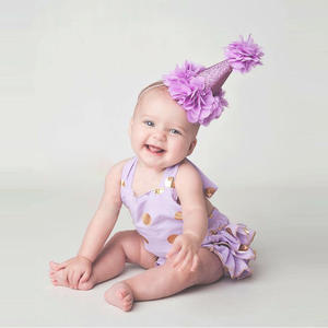 عقال للحفلات مع بلينغ سنة واحدة قبعة لحفلات عيد الميلاد لطيف الطفل عقال - Product Image 2