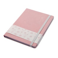 Carnets à points BYN personnalisables, agenda, cahier d'exercices universitaire, couverture rigide, fermeture élastique, papier 160x215mm, design personnalisé