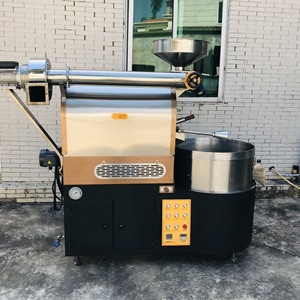 เครื่องคั่วเมล็ดกาแฟแบบถังลมร้อนไฟฟ้าแก๊ส ขนาด 6 กก. สำหรับใช้ในร้านเบเกอรี่ - Product Image 6