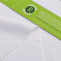 Tissu Spandex Trame Super Doux Recyclé PET Tissu Tricoté Microfibre 70 Nylon 30 Spandex Free Cut Clean Cut Spandex 180g 75D
