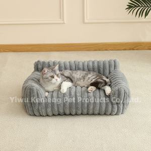 Großhandel Custom Rabbit Fur <span class=keywords><strong>Pet</strong></span> Schlafs ofa OEM Logo Hund Schlaf matte Kissen mit abnehmbaren wasch baren Bezug rutsch feste Basis <span class=keywords><strong>Pet</strong></span> Sofa - Product Image 6