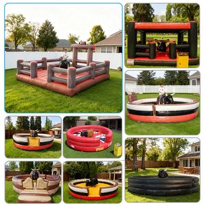 Toro Meccanico Gonfiabile Elettrico da Rodeo Macchina da Parco Divertimenti Giostra Toro Meccanico per Giochi per Adulti - Product Image 6