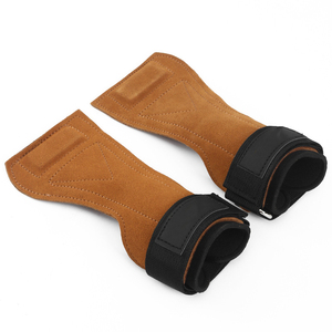 Customized Logo Gym Exercise Fitness <b>Glove</b> Leather Strength Training Hand Palm Protection for Outdoor Gymnastics <b>Weight</b> - Product Image 5