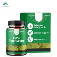 Paquet OEM Saw Palmetto 60 capsules de soutien de santé urinaire et de la prostate Capsule de palmier à scier Saw Palmetto Baies