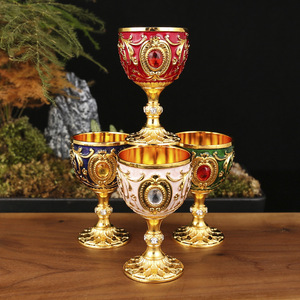 Vasos de chupito de Metal Premium de lujo para decoraciones de fiestas de negocios, cócteles, regalos de jubilación, copas de <span class=keywords><strong>vino</strong></span> de celebración de fin de <span class=keywords><strong>año</strong></span> - Product Image 3