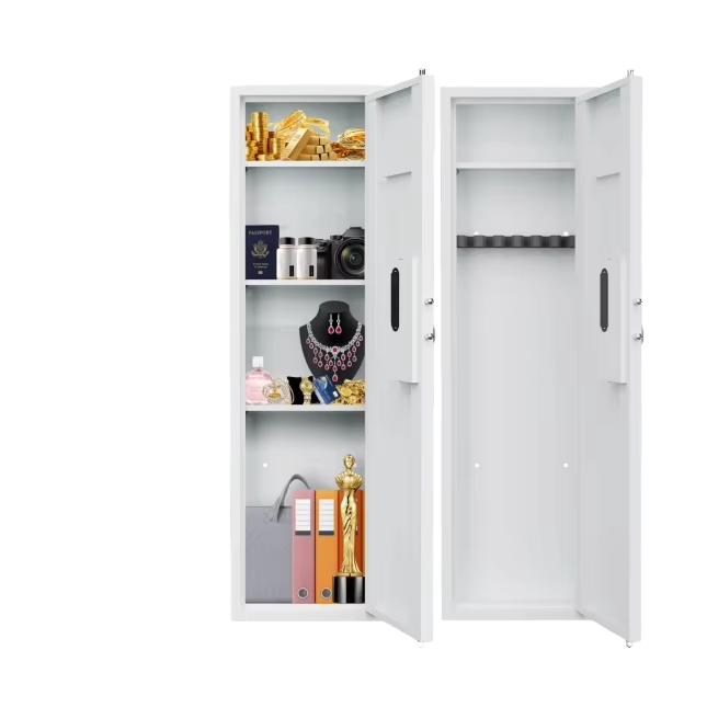 Armoire De Dissimulation Pour Pistolet En Bois Avec Serrure RFID Et Gravure Personnalisée