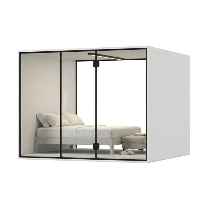 High Quality Prefabricated Sleeping Cabin Intelligent Soundproof Sleeping Pods for Airports and Hotels