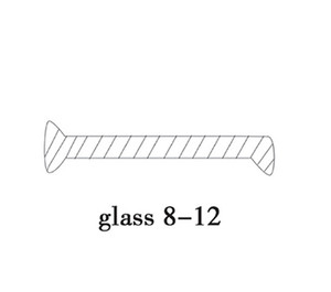 Đôi bên tự dính băng siêu rõ ràng Polycarbonate kính cao su con dấu Dải kính kết nối dải vòi hoa sen con dấu - Product Image 3