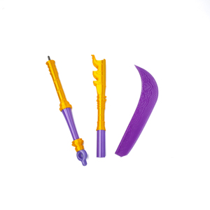 Espada Ancha Mira de Material PLA para Juego de Rol, Accesorio de Grupo de Cazadoras de Kpop Hunter Weapons, para Edades de 13 a 24 Meses - Product Image 5