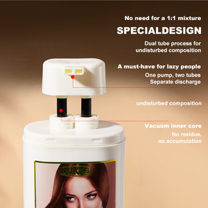 UUKKG Shampoo Colorante Permanente a Lunga Durata in 6 Colori: Rosso Vino, Marrone Caffè, Tinta del Tè Scuro per Coprire i <span class=keywords><strong>Capelli</strong></span> Grigi e Modellare lo Stile - Product Image 4