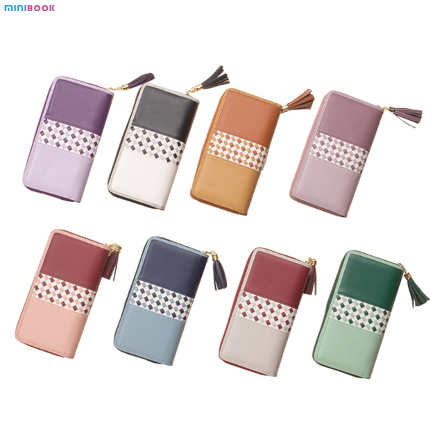Brand Logo Wallet Handbag Cartera Para De Mujer Women Billeteras Portefeuille Femme Clutch Hand Bag Mobile Phone Pouch