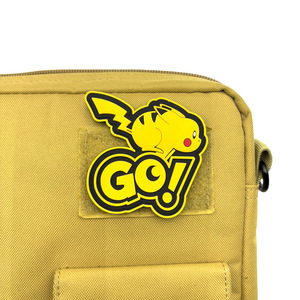 Patch PVC lumineux <span class=keywords><strong>Pikachu</strong></span> GO pour sac à dos, veste, sweat à capuche, sac, streetwear, accessoire de mode et de décoration - Product Image 2