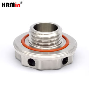 ฝาปิดถังน้ำมันเกียร์<span class=keywords><strong>รถ</strong></span>ยนต์/มอเตอร์ไซค์ HRMin รุ่นประสิทธิภาพสูง สีเงิน แบบเกลียว - Product Image 5