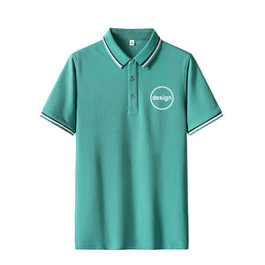 Camiseta Polo de Golf para Hombre, de Alta Calidad, al por Mayor, de Lujo, de Algodón Piqué, con Serigrafía Personalizada, Informal, Deportiva, para Correr, para Gimnasio - Product Image 1