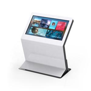 43 pouces LCD affichage Z type floorstanding information publicité <span class=keywords><strong>kiosque</strong></span> pour hôpital/banque/centre commercial - Product Image 2