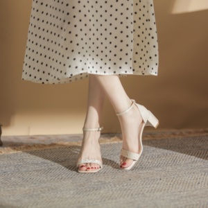 <span class=keywords><strong>Scarpe</strong></span> <span class=keywords><strong>da</strong></span> <span class=keywords><strong>Sposa</strong></span> di Lusso Stile Gladiatore, Slip-On con Punta Quadrata, <span class=keywords><strong>Tacco</strong></span> Alto a Zeppa, in Raso con Strass, Evergreen Club, per Esterni, Leggere - Product Image 2