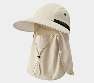 Gorro con Protección Facial y para el Cuello para Mujer, Bloqueador UV para Exteriores - Product Image 4