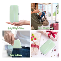 Ensemble de manucure de voyage Kit de pédicure manucure 7 en 1 pour femmes ensemble d'ongles professionnel complet en acier inoxydable