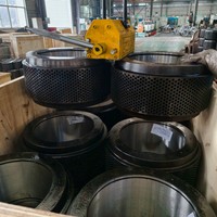 Nouvel ensemble de rouleaux de rechange pour moulin à granulés de bois Gepm 900, en acier allié HRC 55-60