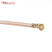 Câble de raccordement RG178 avec connecteur UFL vers N mâle, câble coaxial RF pour connexions WiFi/GPS/antennes internes