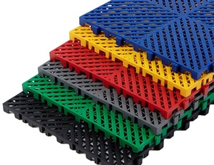 Carreaux de sol en plastique pour garage Car Beauty 4s Shop Drain Grid Floor - Product Image 2
