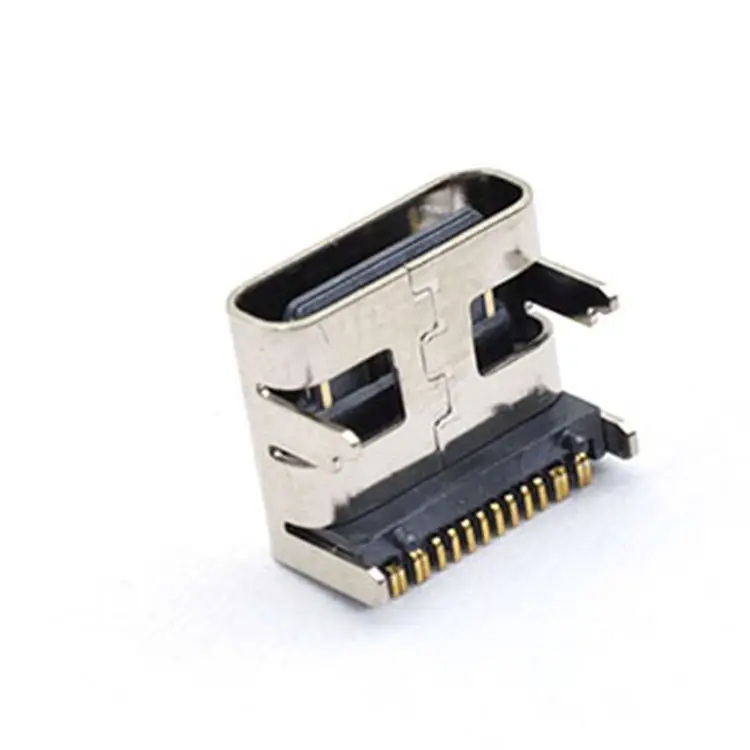 hot selling 16pin usb SMT usb type c connector female type-c 16pin Female connector height 1.0mm