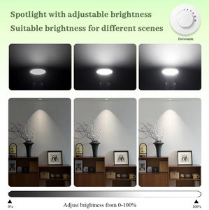 Dc/AC12-24V <span class=keywords><strong>6W</strong></span> <span class=keywords><strong>GU10</strong></span> trắng ấm chùm hẹp MR16 <span class=keywords><strong>LED</strong></span> Spotlight 30 độ 3000K mờ đèn - Product Image 5