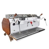 Machine à expresso à double chaudière KS835-5, machine à expresso semi-automatique, pression d'extraction réglable pour usage commercial