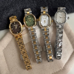 Manufacturer Supplies Gold Bead Acrylic Band Quartz Movement Eco-Friendly Fashion <b>Watch</b> - Product Image 4