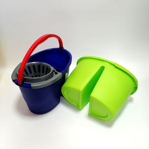 Nhựa Nguồn Cung Cấp Nhà Sản Xuất Công Cụ Làm Sạch Bán Buôn Đáng Yêu Nhựa PP Xử Lý 16L Lau Xô Cho Nhà - Product Image 4