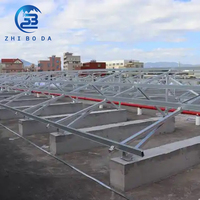 Facile à installer PV Supports de montage Kit de rails pour panneau solaire Support de toit Système de structure de montage de toit solaire