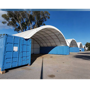 Carpa de Almacenamiento para Almacenes, Carpas Impermeables para Almacenamiento, Refugios para Contenedores, Estructuras de PVC con Doble Armazón, Carpa Industrial para Almacenamiento - Product Image 4