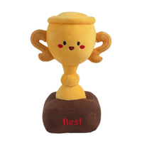 Trophées personnalisés avec logo, jouets en peluche créatifs et adorables, certificats, logos, prix amusants et cadeaux pour événements