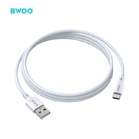 BWOO nouveau téléphone portable type a à type c câble de données usb matériel tpe 18w câble de charge usb-c