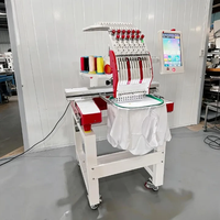 Machine à broder portable à tête unique pour usage domestique et atelier, machine à broder multi-aiguilles pour la décoration de vêtements