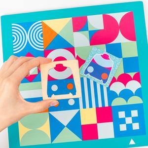 Juguete de Madera para Cortar Ropa, Juego de Sastre con Gráficos y Colores a Juego para Niños - Product Image 2