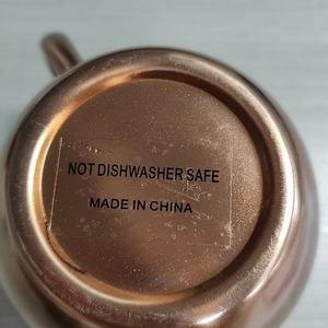 Offre Spéciale 1 litre Style classique allemand bière tasse café cuivre plaqué acier inoxydable tasse <span class=keywords><strong>L</strong></span> 304/ 326 baril stainly Stein - Product Image 2