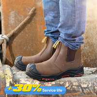 Chaussures de sécurité industrielles et de chantier, bottes de travail antidérapantes, chaussures de sécurité pour la construction, les travaux en extérieur et les sites miniers