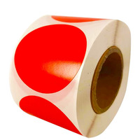 Rouleaux d'étiquettes thermiques couleur de haute qualité pré-imprimées pour utilisation en supermarché