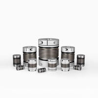 Accouplement à soufflet R+W OEM pour moteur servo de machine-outil CNC, coupleur d'axe à vis à billes, diamètre de trou de 10 mm, garantie de 3 ans