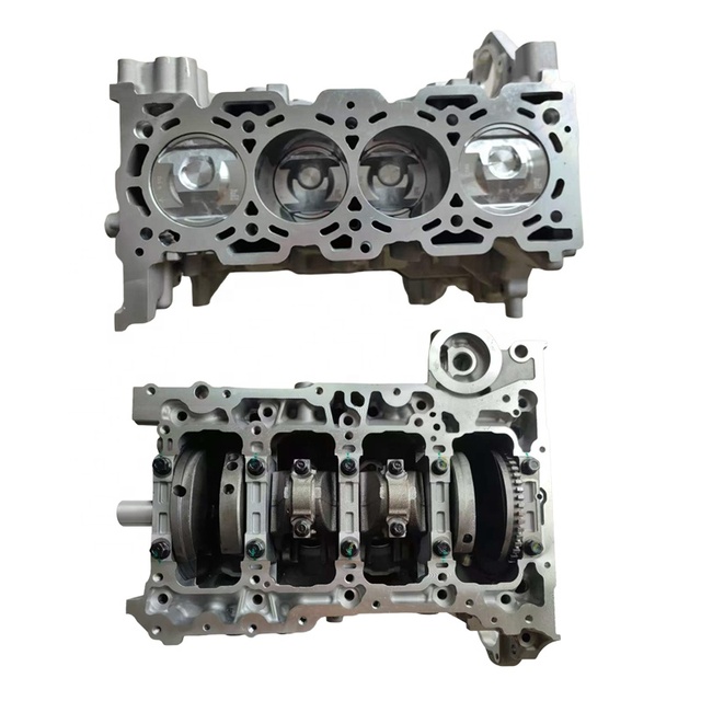 POWCODE LCV Engine Aluminum Complete Engine Block Complete Short Block 25201640 Cylinder Blocks Assembly for Chevreolet 2.5 LCV