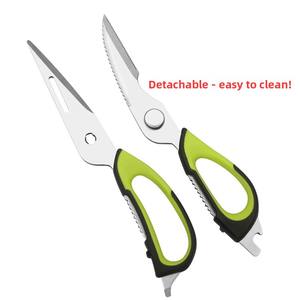 <span class=keywords><strong>Ciseaux</strong></span> de <span class=keywords><strong>cuisine</strong></span> multifonctionnels <span class=keywords><strong>pour</strong></span> usage domestique, coupe-oignons et poulet, <span class=keywords><strong>lames</strong></span> puissantes en acier inoxydable, compatibles lave-vaisselle - Product Image 4