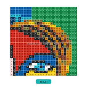 Set per Pixel Art 48x48 Punti, Piastrelle Rotonde o Quadrate, Arte Pixel di Pablo Picasso, Crea Meraviglie Blocco per Blocco - Product Image 4