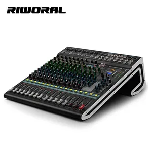 MX24 Professional DJ DSP Digital 24 channel Sound audio Mixer portable Live Audio Console Video